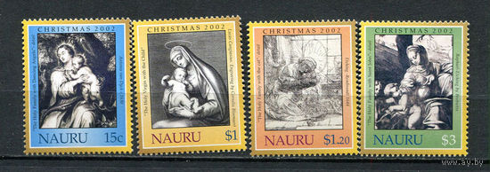Науру - 2002 - Рождество - [Mi. 549-552] - полная серия - 4 марки. MNH.  (Лот 93EX)-T25P5