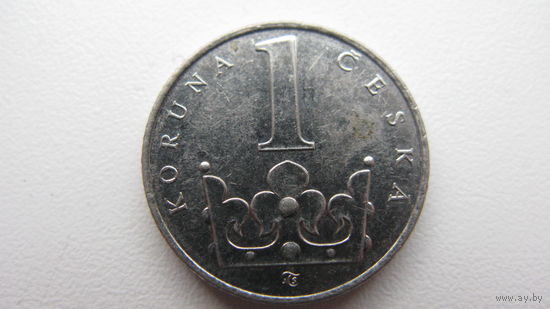 Чехия 1 крона 1996 г.