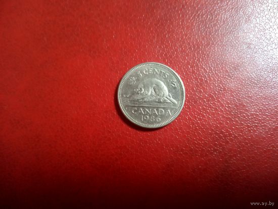 5 центов 1986 Канада