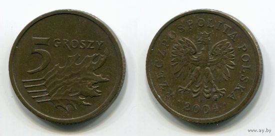 Польша. 5 грошей (2004)
