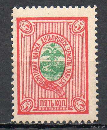 Земская почта Днепровск  1885 год 1 чистая марка