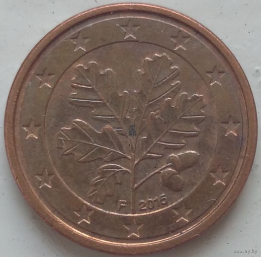 1 евроцент 2015 F Германия. Возможен обмен