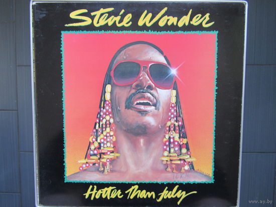 Stevie Wonder - Hotter Then July 80 Motown Sweden EX-/EX