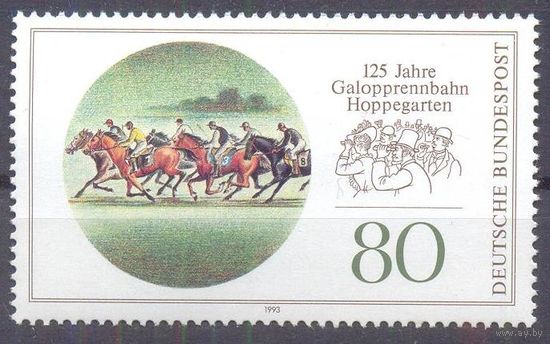 Германия 1993 лошадь скачки спорт