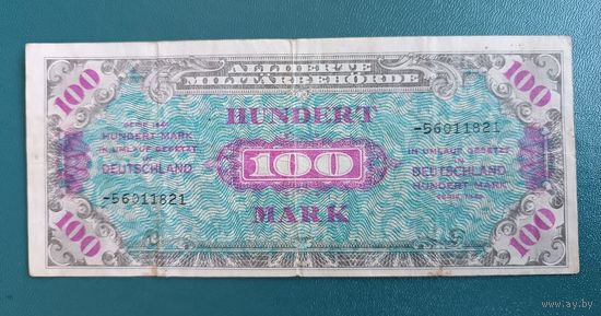 100 марок 1944      Оккупационные эмиссии