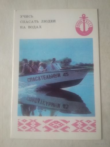 Карманный календарик. ОСВОД.1981 год