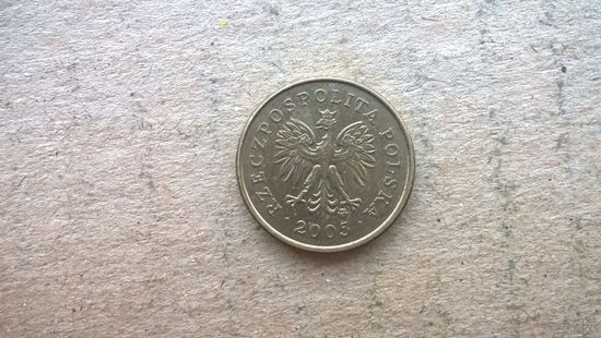 Польша 1 грош, 2005г. (D-16)