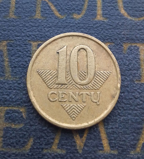 10 центов 1998 Литва #03