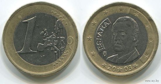 Испания. 1 евро (2003)