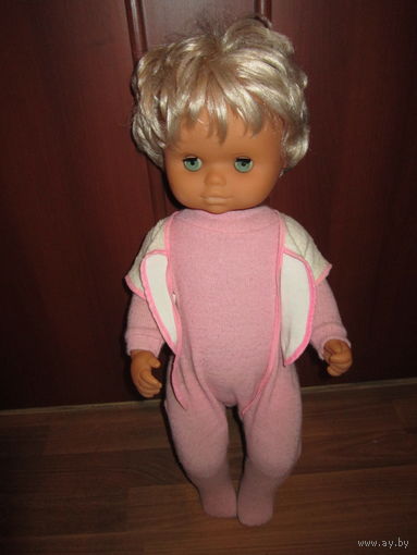 Кукла виниловая немецкая 56 см.