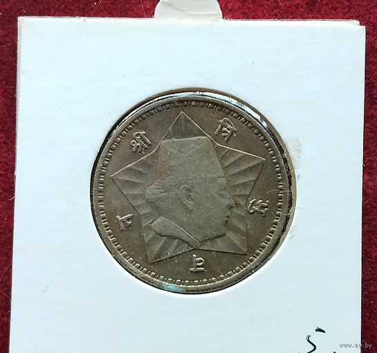 Непал 1 рупия, 2011 (1954) Диаметр 28.7 мм