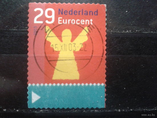 Нидерланды 2003 Новогодняя марка, ангел