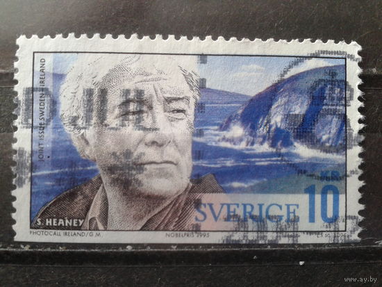 Швеция 2004 Поэт, Нобелевский лауреат 1995 г. Михель-2,2 евро гаш