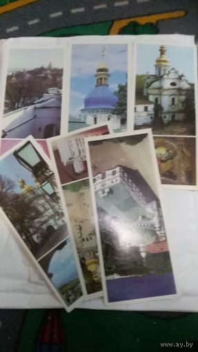 Набор открыток Киево-Печёрский заповедник -17штук полный
