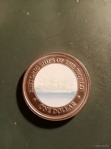 1 долар,2003г,Острова Кука.