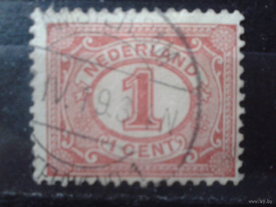 Нидерланды 1899 Стандарт, цифра 1с