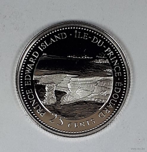 Канада 25 центов 1992 125 лет Конфедерации Канада - Остров Принца Эдуарда