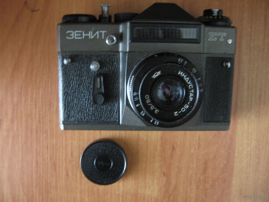 Фотоаппарат пленочный ЗЕНИТ-ЕТ коричневый нечастый