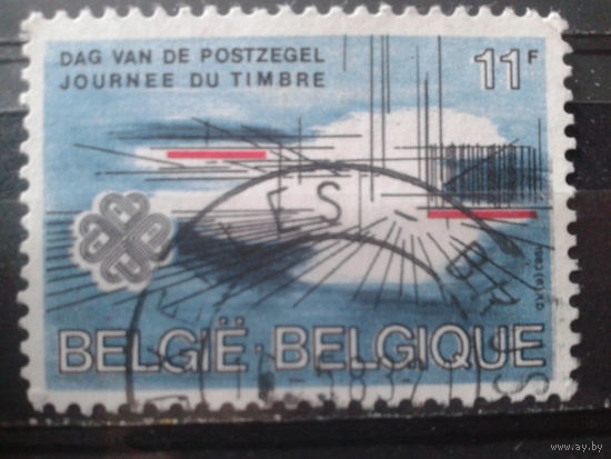 Бельгия 1983 День марки, межд. коммунникации