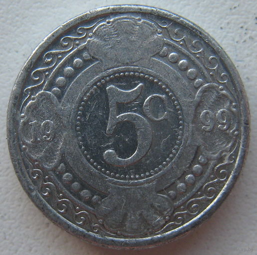 Нидерландские Антильские острова 5 центов 1999 г. (gl)