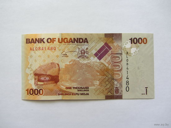Уганда, 1000 шиллингов, 2010 г.