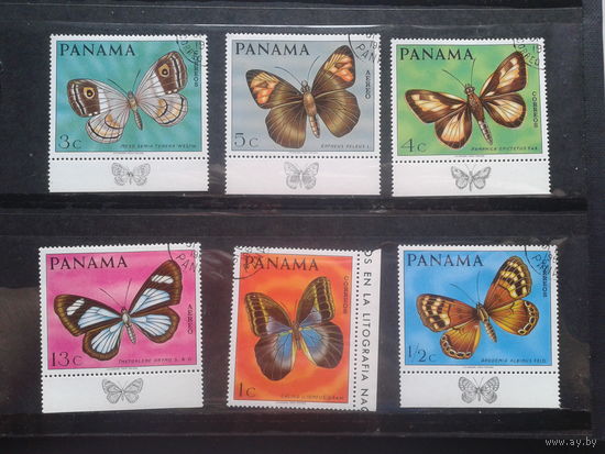 Панама 1968. Бабочки, полная серия