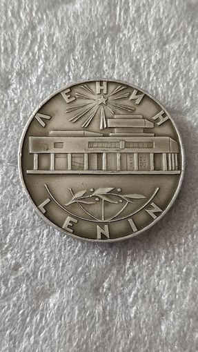 Настольная медаль Ленин