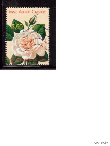 Франция-1999 (Мих.3389) ,  гаш. , Флора,Цветы