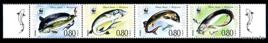 2004 Болгария 4678-4681Strip WWF 7,00 евро