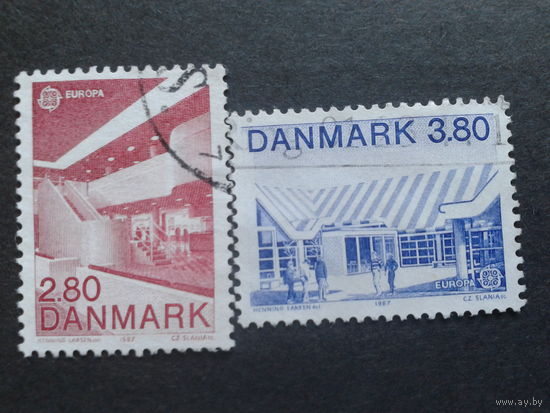 Дания 1987 Европа полная серия