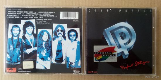 DEEP PURPLE - Perfect Strangers (аудио CD FRANCE/GERMANY 1984)