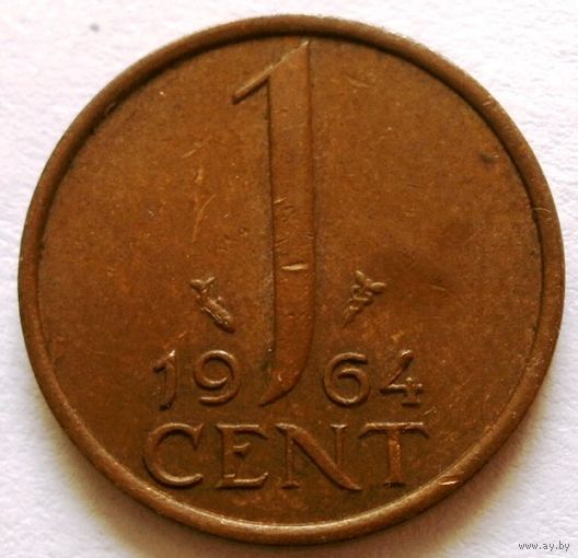 1 цент 1964 Нидерланды