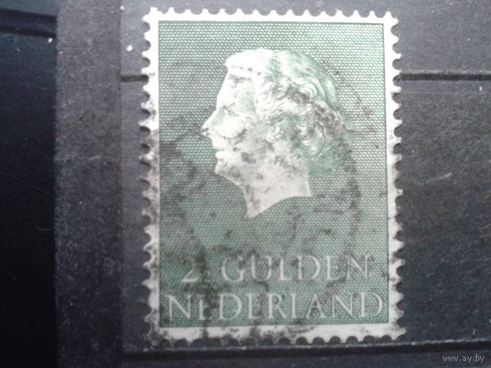 Нидерланды 1955 Королева Юлиана 2,5 гульдена