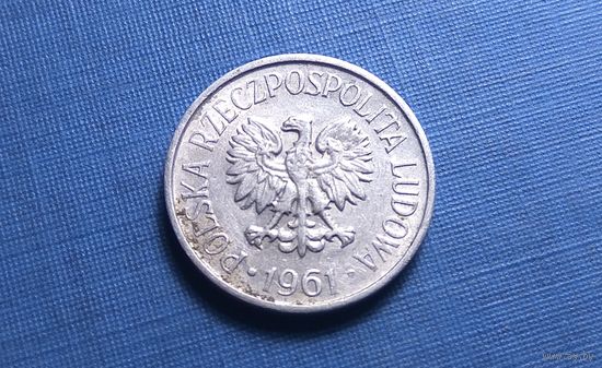5 грошей 1961. Польша.