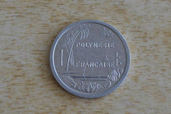 Французская Полинезия 1 франк 1989