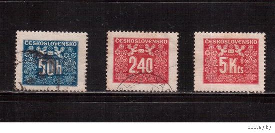 Чехословакия-1946,(Мих.69) ,гаш. ,Служебные