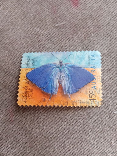Австралия 1998. Бабочки. Dual Oakblue