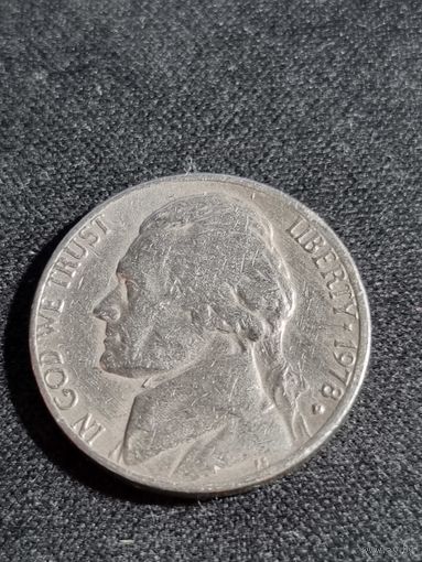 США 5 центов 1978  D