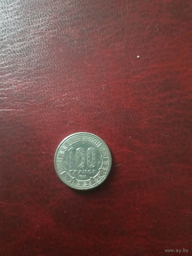 ГАБОН 100 франков 1970 год