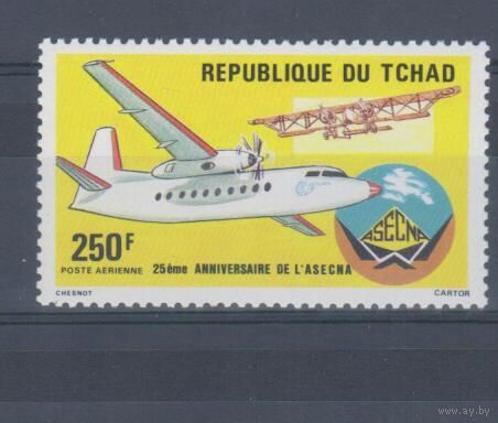 [1034] Чад 1985. Авиация.Самолет.
