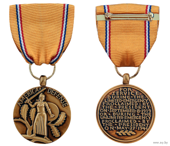Копия Медаль За оборону Америки (США)