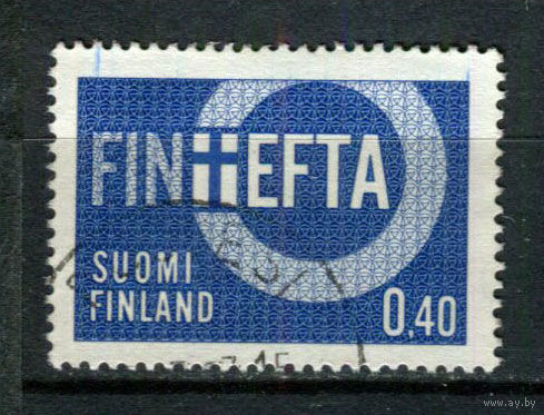 Финляндия - 1967 - Европейская Ассоциация Свободной Торговли - [Mi. 619] - полная серия - 1 марка. Гашеная.  (Лот 188AN)