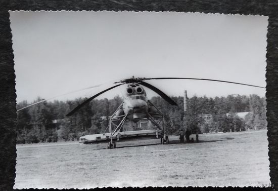 Фото военного транспортного вертолета МИ-10. 12х17.5 см