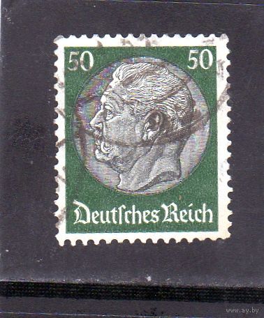 Немецкий рейх. Ми-492. Пауль фон Гинденбург, канцлер.1933.