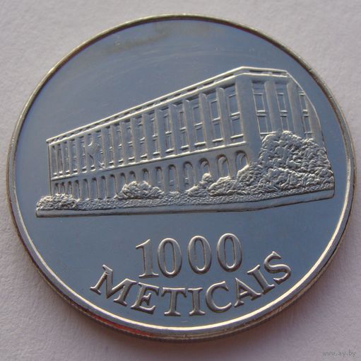 Мозамбик. 1000 метикалов 1994 год  KM#122