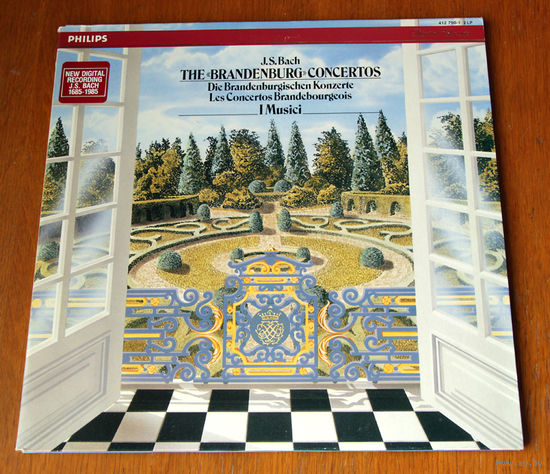 J. S. Bach. The Brandenburg Concertos - I Musici 2LP, 1985