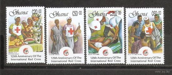 Гана 1988 Красный Крест