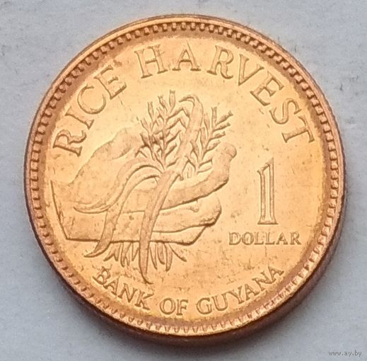 Гайана 1 доллар 2011 г.