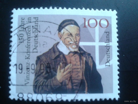 Германия 1995 французский священник Михель-0,9 евро гаш.