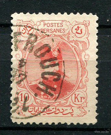 Персия (Иран) - 1903/1904 - Мозафереддин-шах Каджар 10Kr - [Mi.194] - 1 марка. Гашеная.  (Лот 82W)